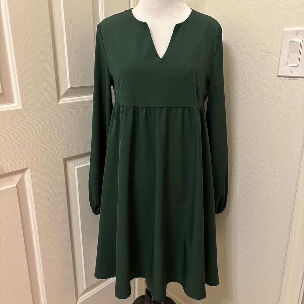 Shein Women's Green Dress